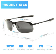 AKG Sports Polarized Sunglasses 3043 - CrystalHillGlasses.com