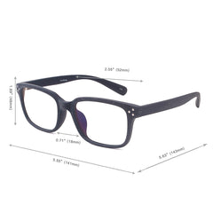 Mind Bridge Rectangle 87312 Computer Glasses - CrystalHillGlasses.com