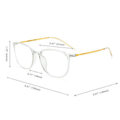 Mind Bridge Thin Square 8002 Computer Glasses - CrystalHillGlasses.com